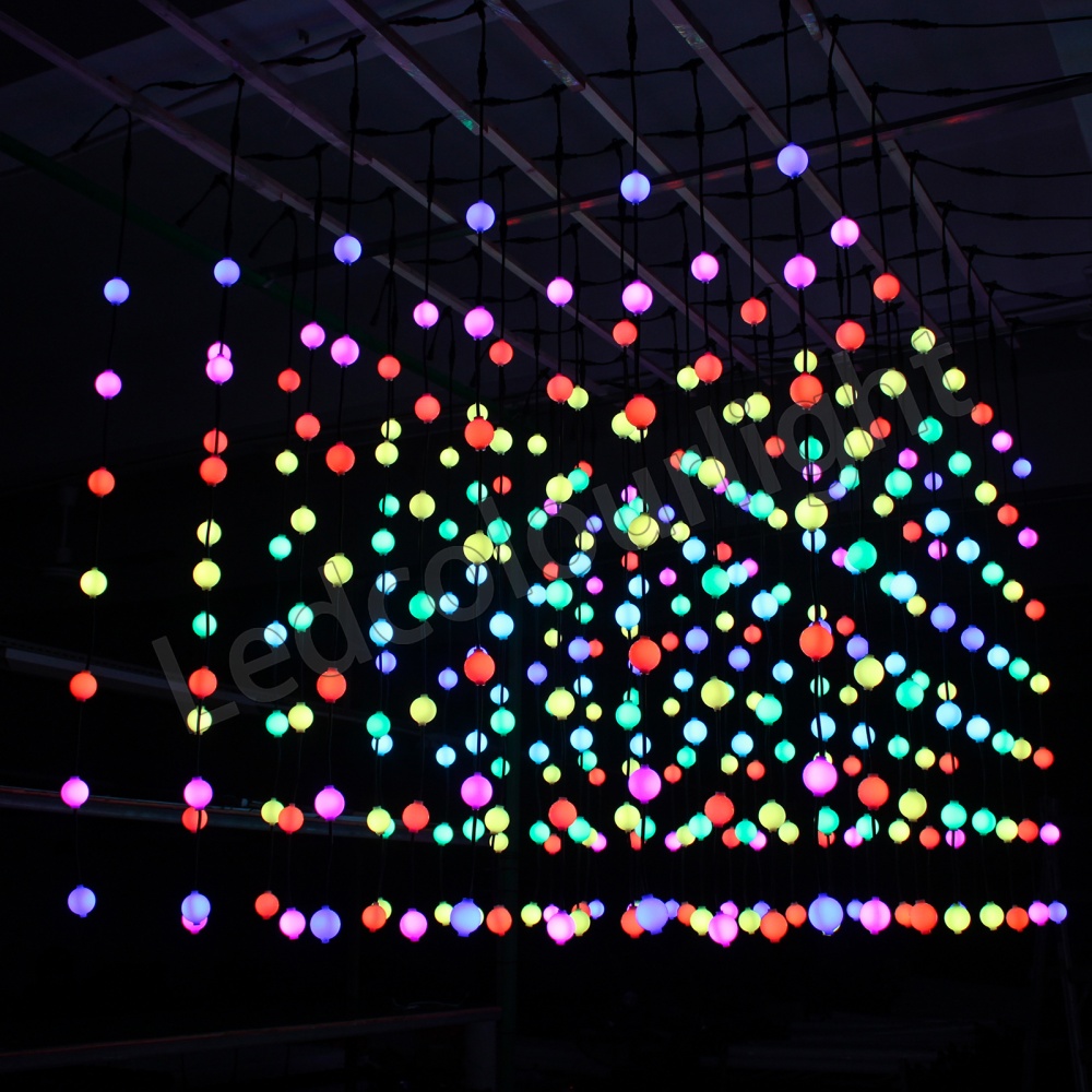 led 3d ball lights